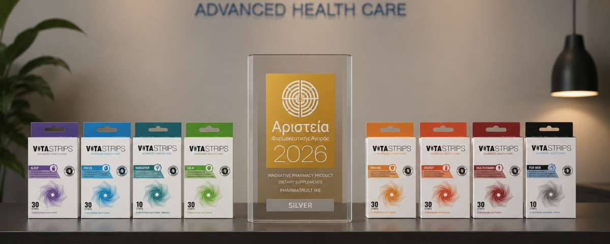 Η Vitastrips διακρίνεται στα Αριστεία Φαρμακευτικής Αγοράς 2026