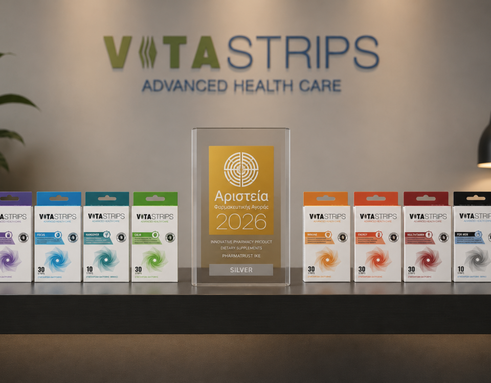 Η Vitastrips διακρίνεται στα Αριστεία Φαρμακευτικής Αγοράς 2026
